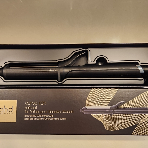 ghd Other - 🍉 NIB GHD Curve Iron Soft Curl Curling Iron Matte Black